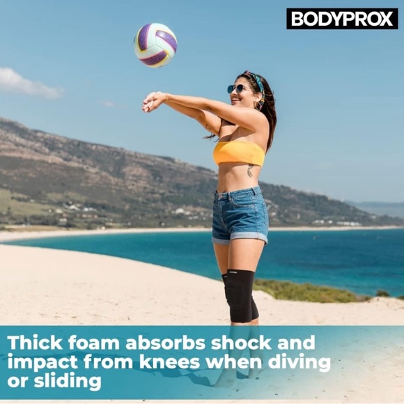 Bodyprox Protective Knee Pads, Thick Sponge Anti-slip, Collision Avoidance - Picture 12 of 12